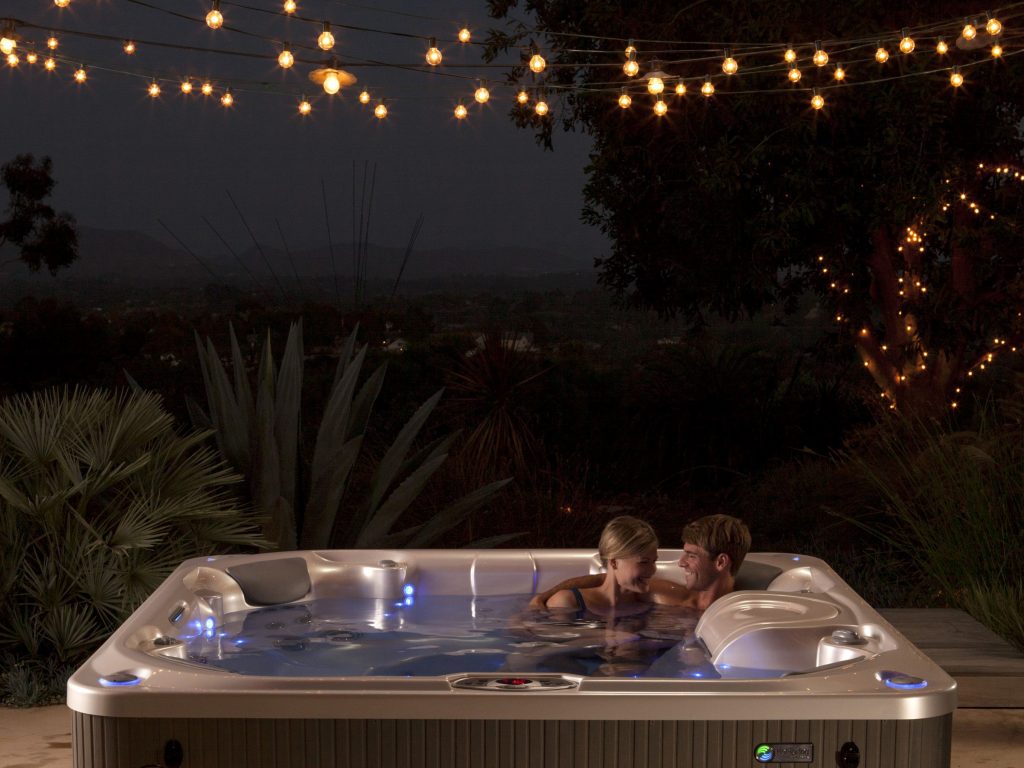 string lights fairy lights spa landscaping lifestyle deck